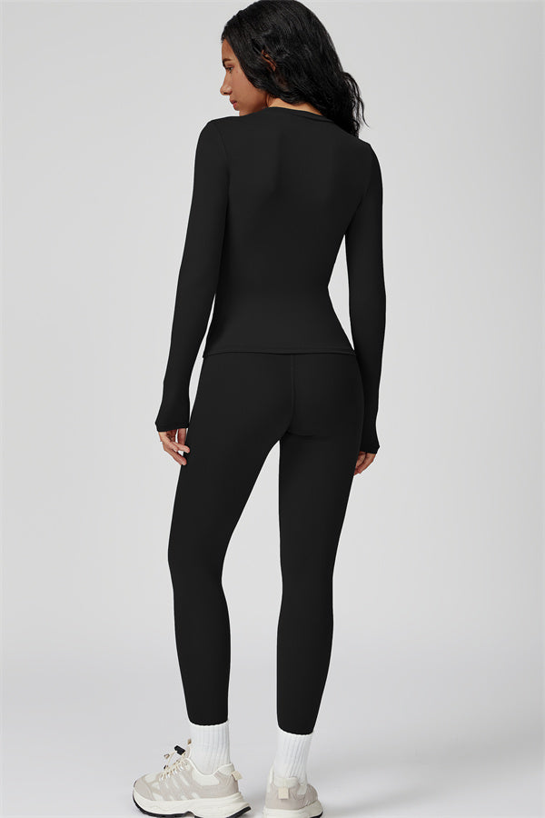 The Oasis Long Sleeve T-shirt Leggings 2-Piece Set