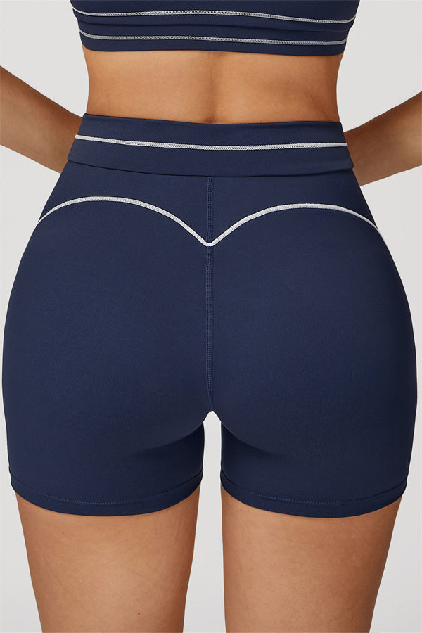 The Amara Long Sleeve T-shirt Shorts 2-Piece Set