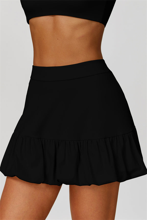 The Luster Sports Bra Tennis Skirt 2-Piece Set