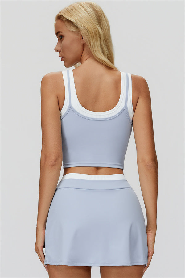 The Canyon Sports Bra Skirt 2-Piece Set