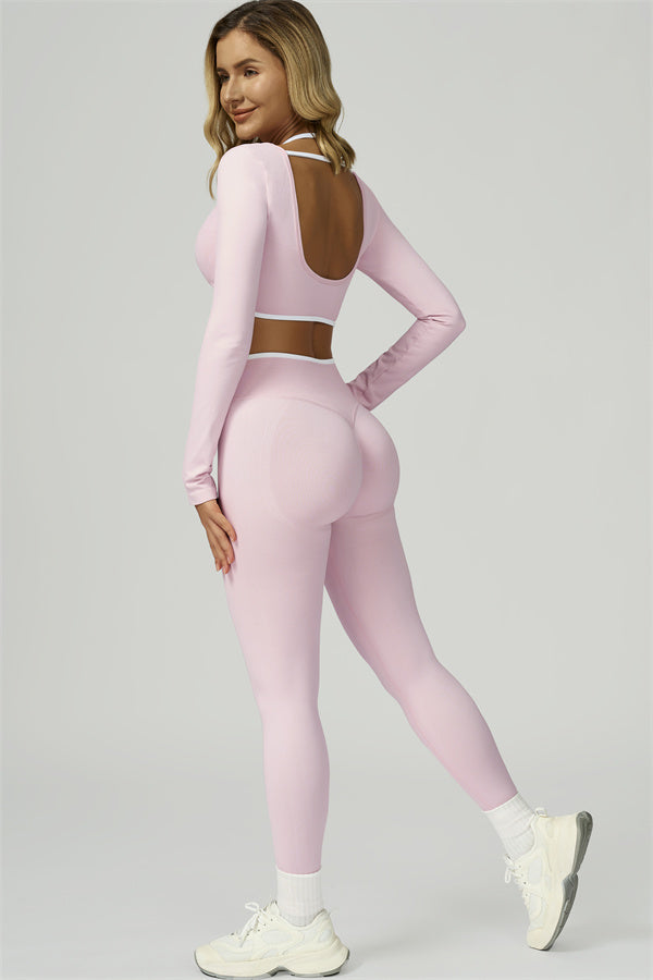 The Prime Line Long Sleeve Crop Top