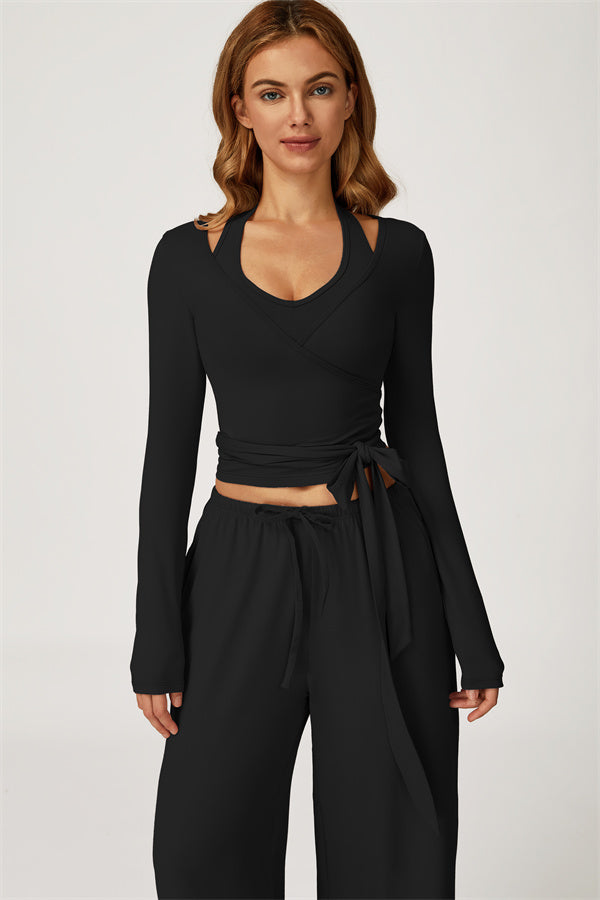 The Sprint Long Sleeve Crop Top