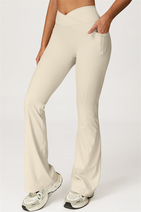 The Glacier Sports Bra Flared Leggings 2-Piece Set