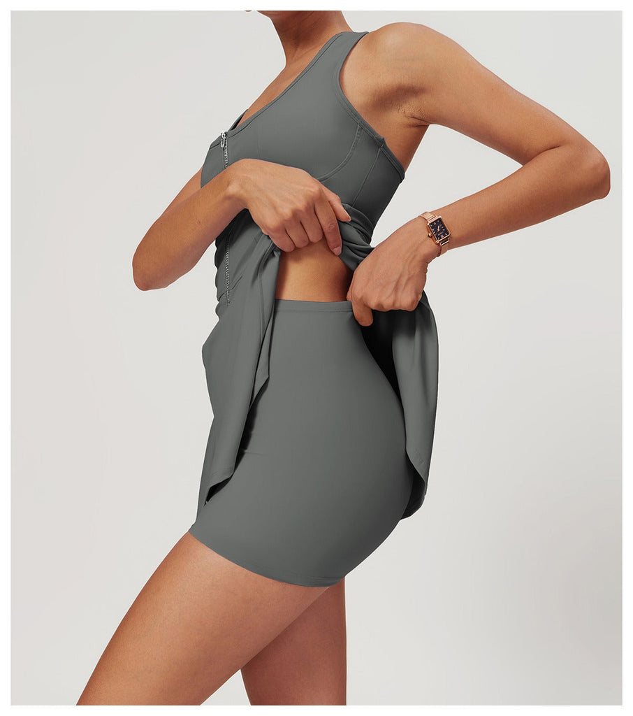Evie Zip Skort Dress