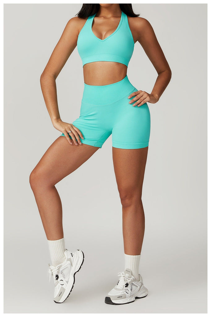 Avery Halter Top & Shorts Set