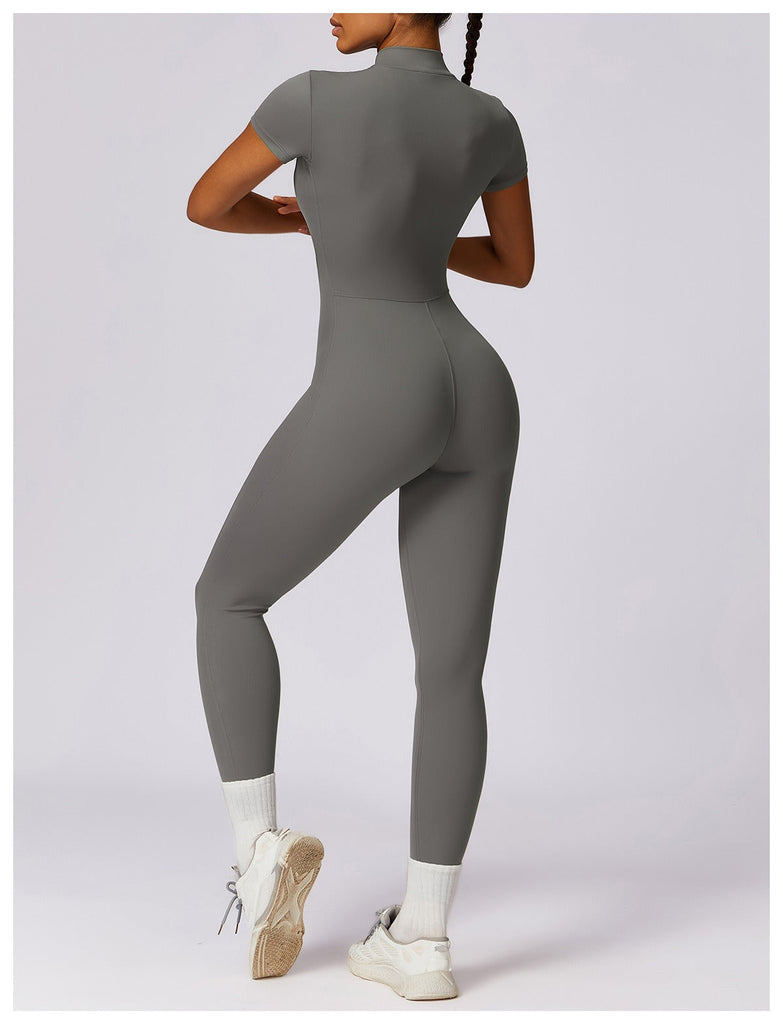 Super Sculpt Short Sleeve Jumpsuit (size down)