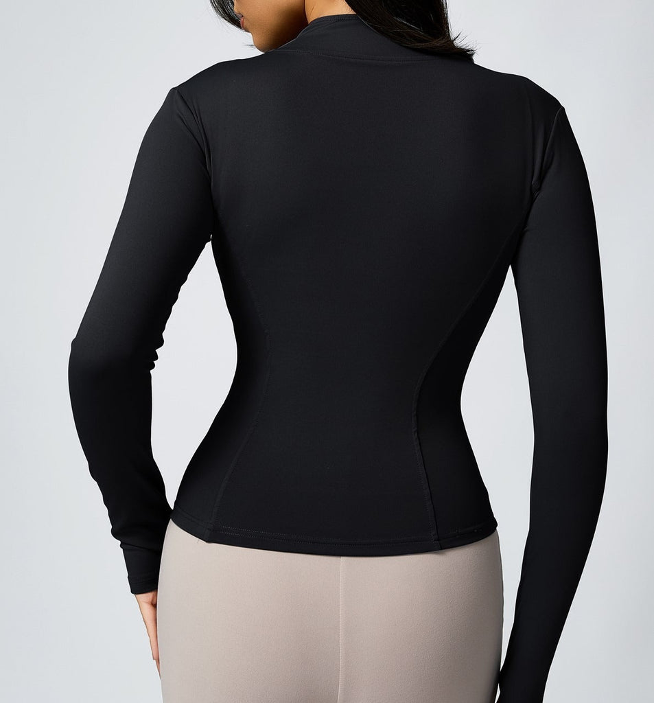 Savannah Zip Longsleeve Top