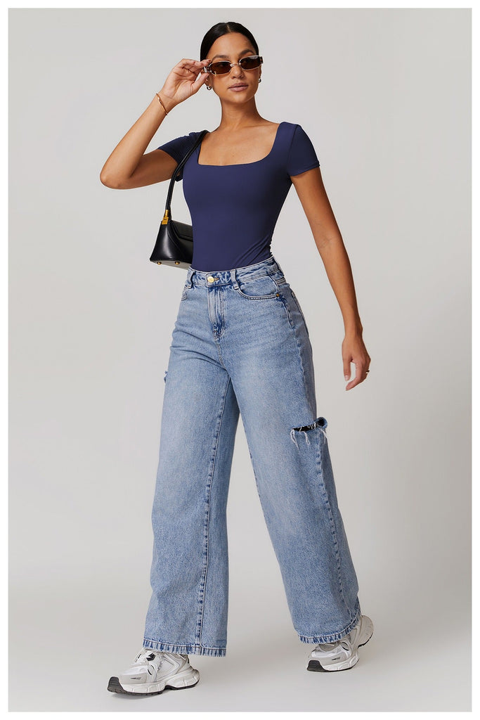 Emmeline Square Cut Bodysuit