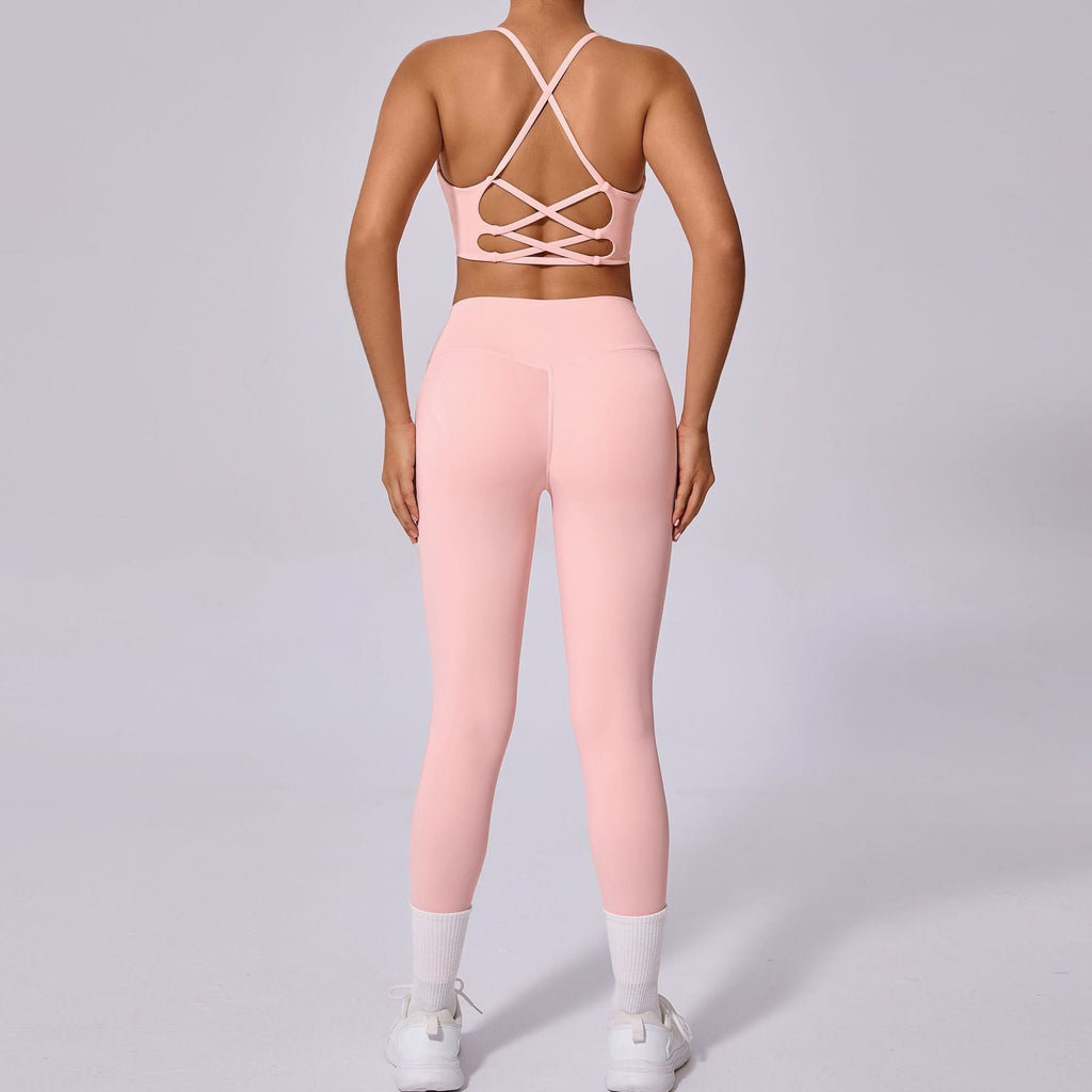 Sylvia Cross Back Top & Leggings Set