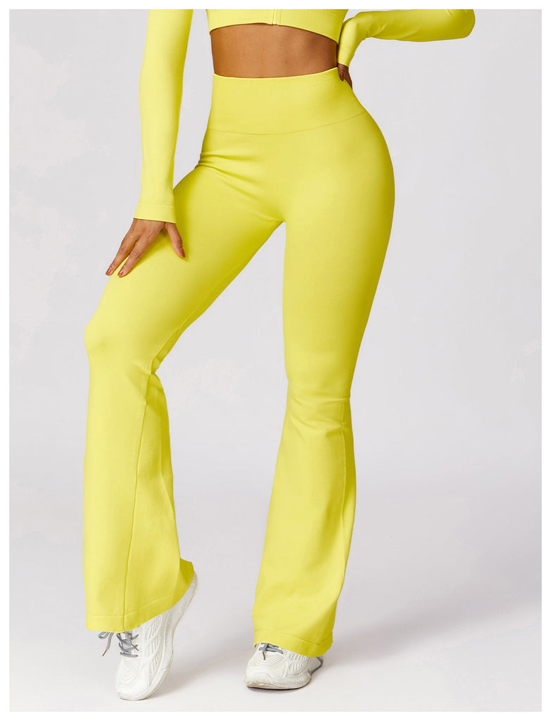 Avery Flared Bottoms Yellow