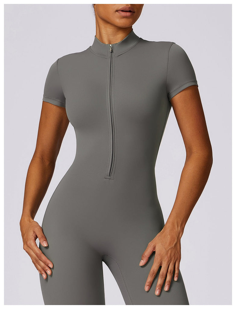 Super Sculpt Short Sleeve Jumpsuit (size down)
