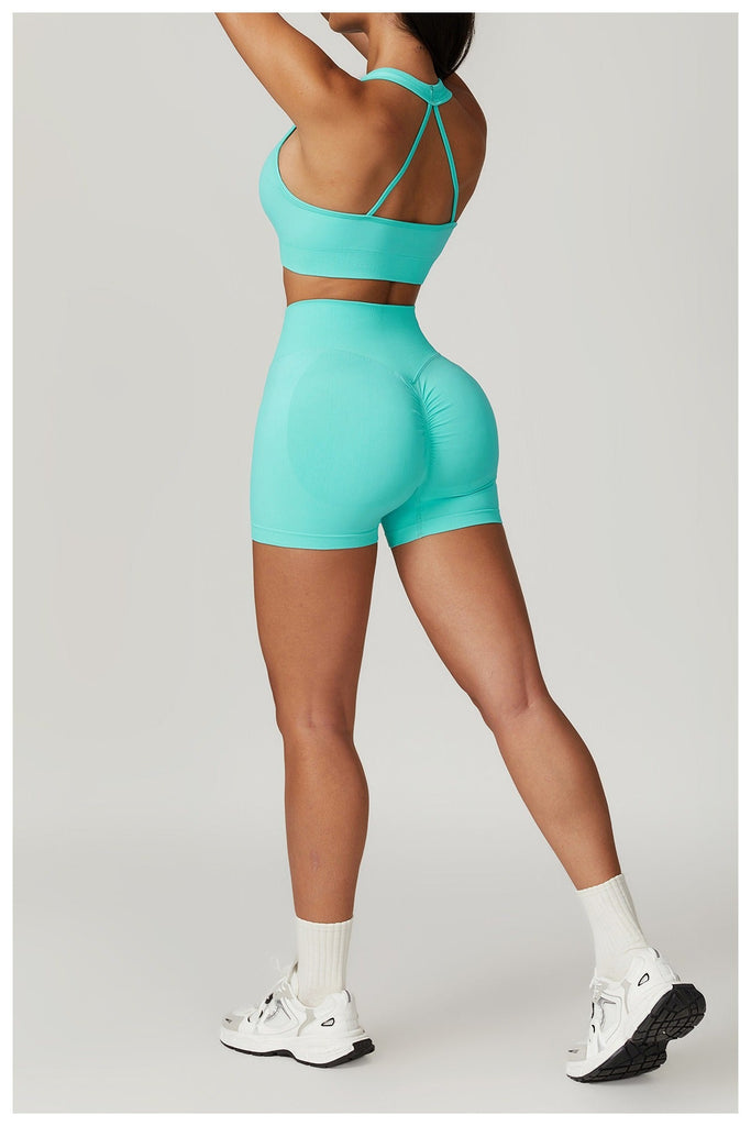 Avery Halter Top & Shorts Set