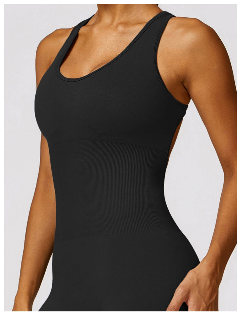 Mila Backless Racer Jumpsuit