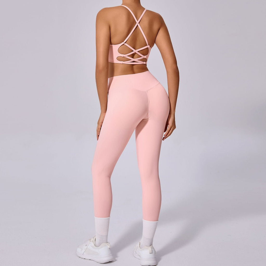 Sylvia Cross Back Top & Leggings Set