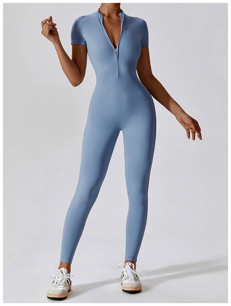 Super Sculpt Short Sleeve Jumpsuit (size down)
