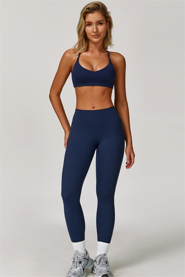 The Refresh Jacket Sports Bra Leggings 3-Piece Set