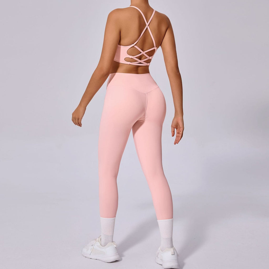 Sylvia Cross Back Top & Leggings Set