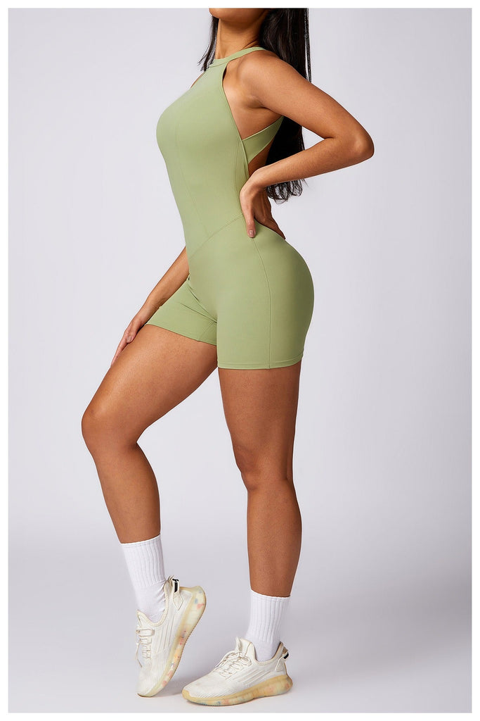 Christine Sculpt Backless Romper