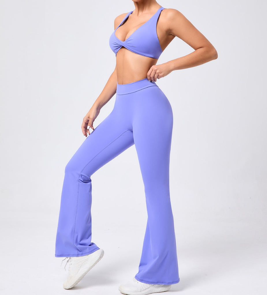 Tyla Bra Top & Flared Set