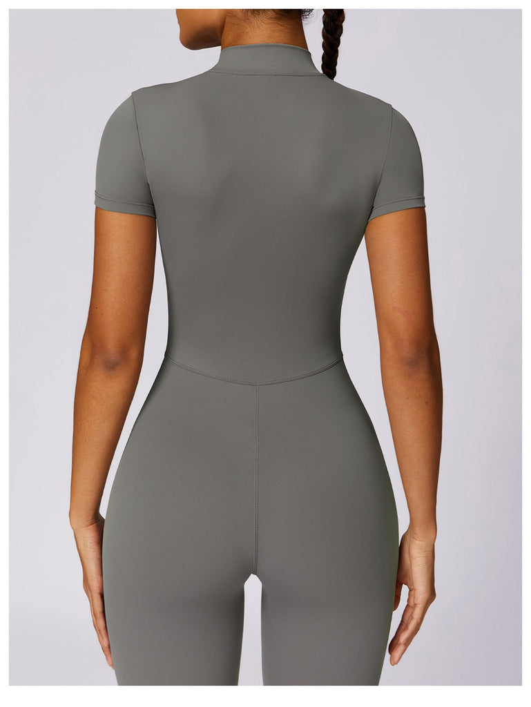 Super Sculpt Short Sleeve Jumpsuit (size down)