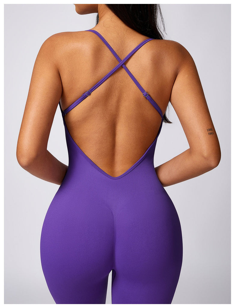 Seamless Scrunch Back Jumpsuit