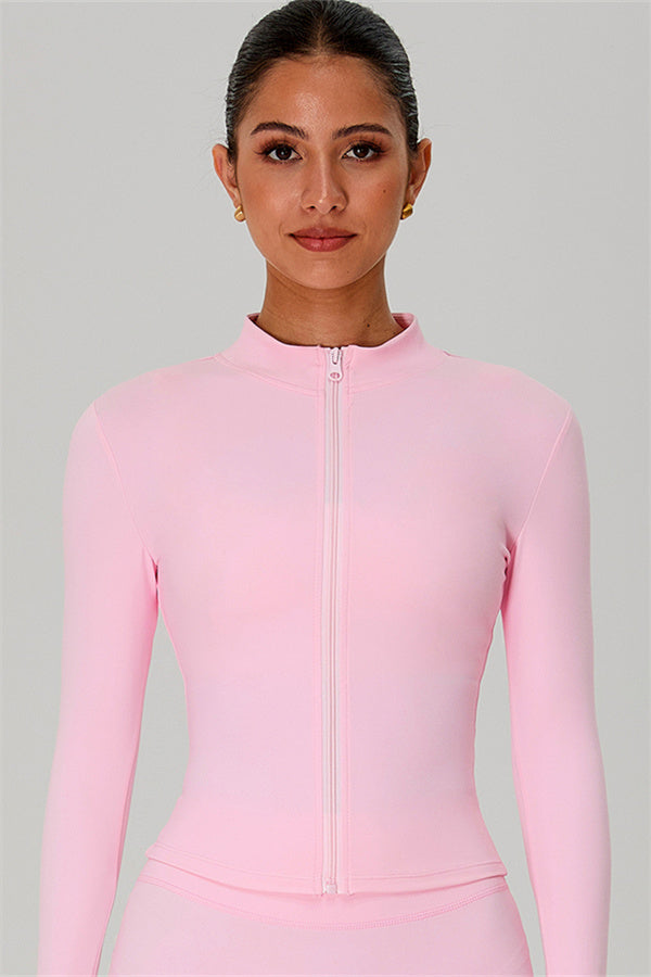 The Jewel Zip Jacket Vanilla