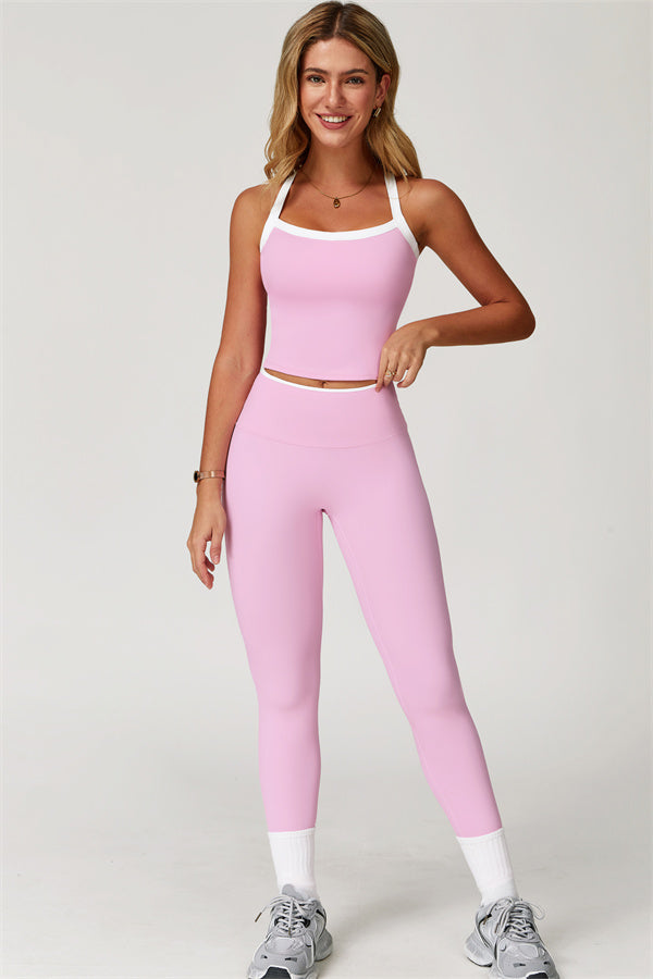 The Quest Cross Back Crop Top