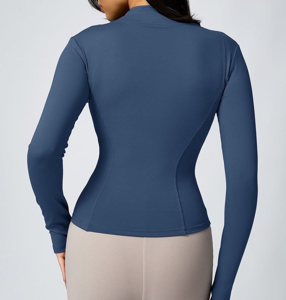Savannah Zip Longsleeve Top