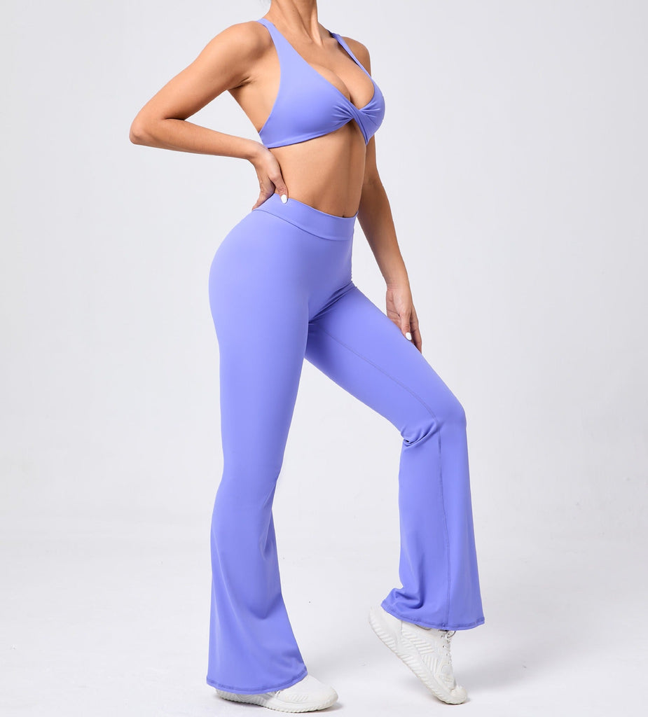 Tyla Bra Top & Flared Set