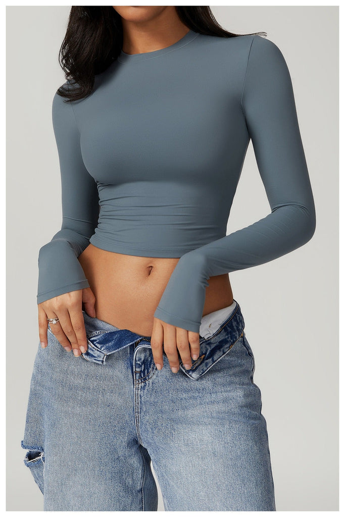 Violet Longsleeve Top