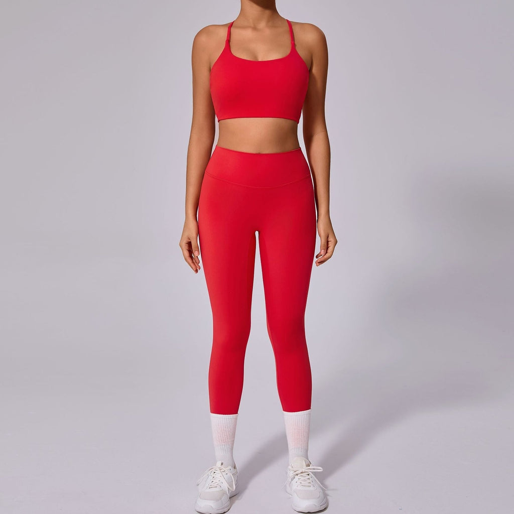 Sylvia Cross Back Top & Leggings Set
