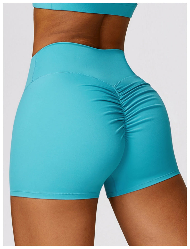 Eclipse Scrunch Shorts Azure