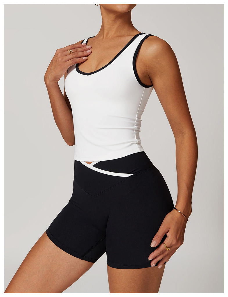 Aiko Contrast Regular Top