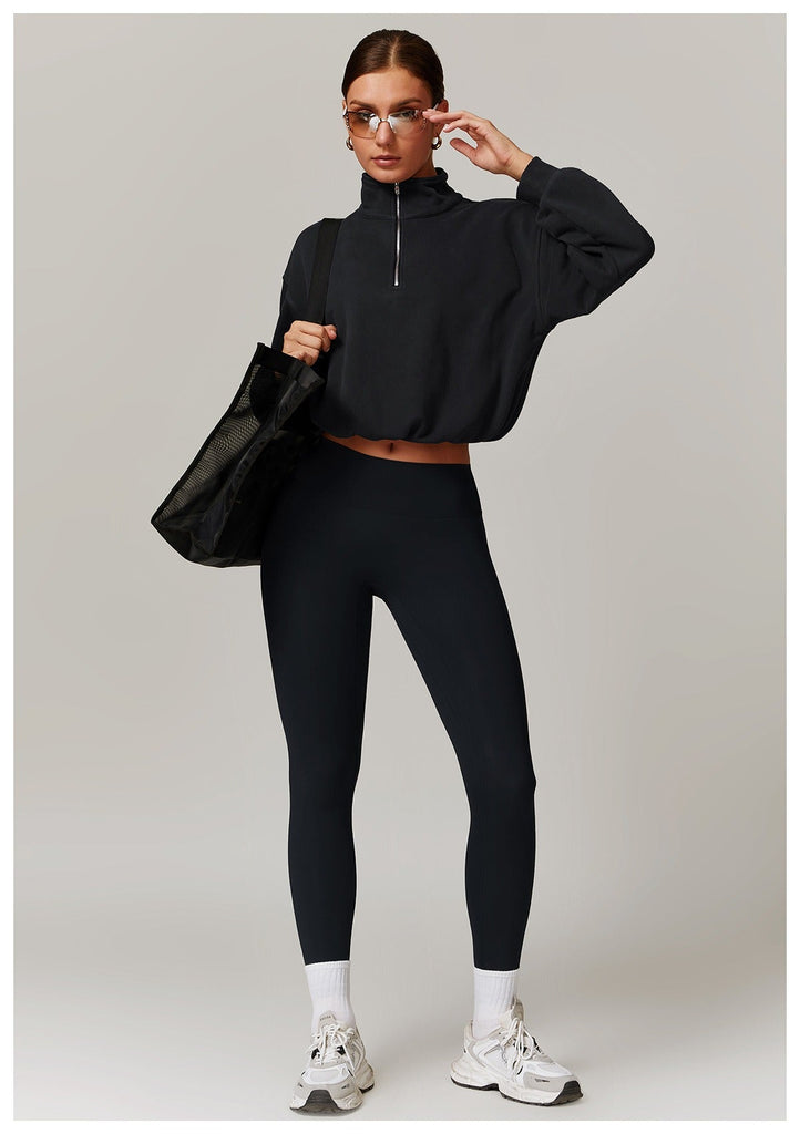 Rita Fleece Half-Zip Jacket