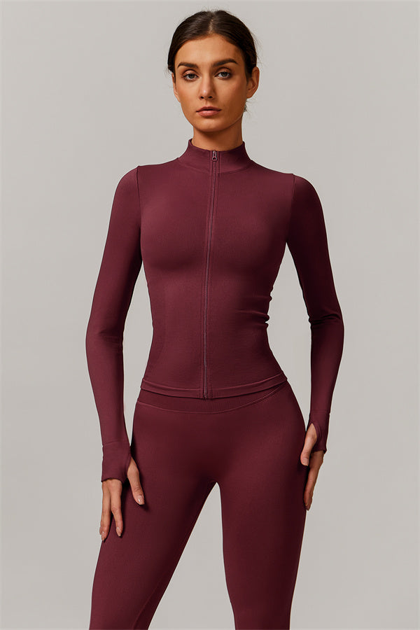The Nova Luxe Jacket Sports Bra Leggings 3-Piece Set
