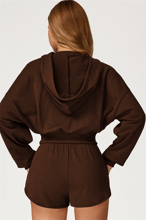 The Glacier Crop Hoodie