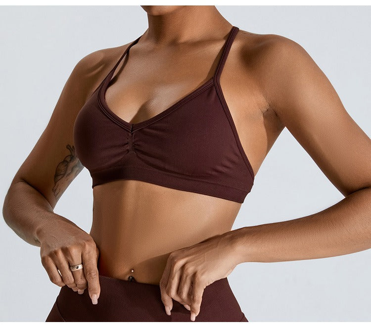 Willa Seamless Bra Top Chocolate