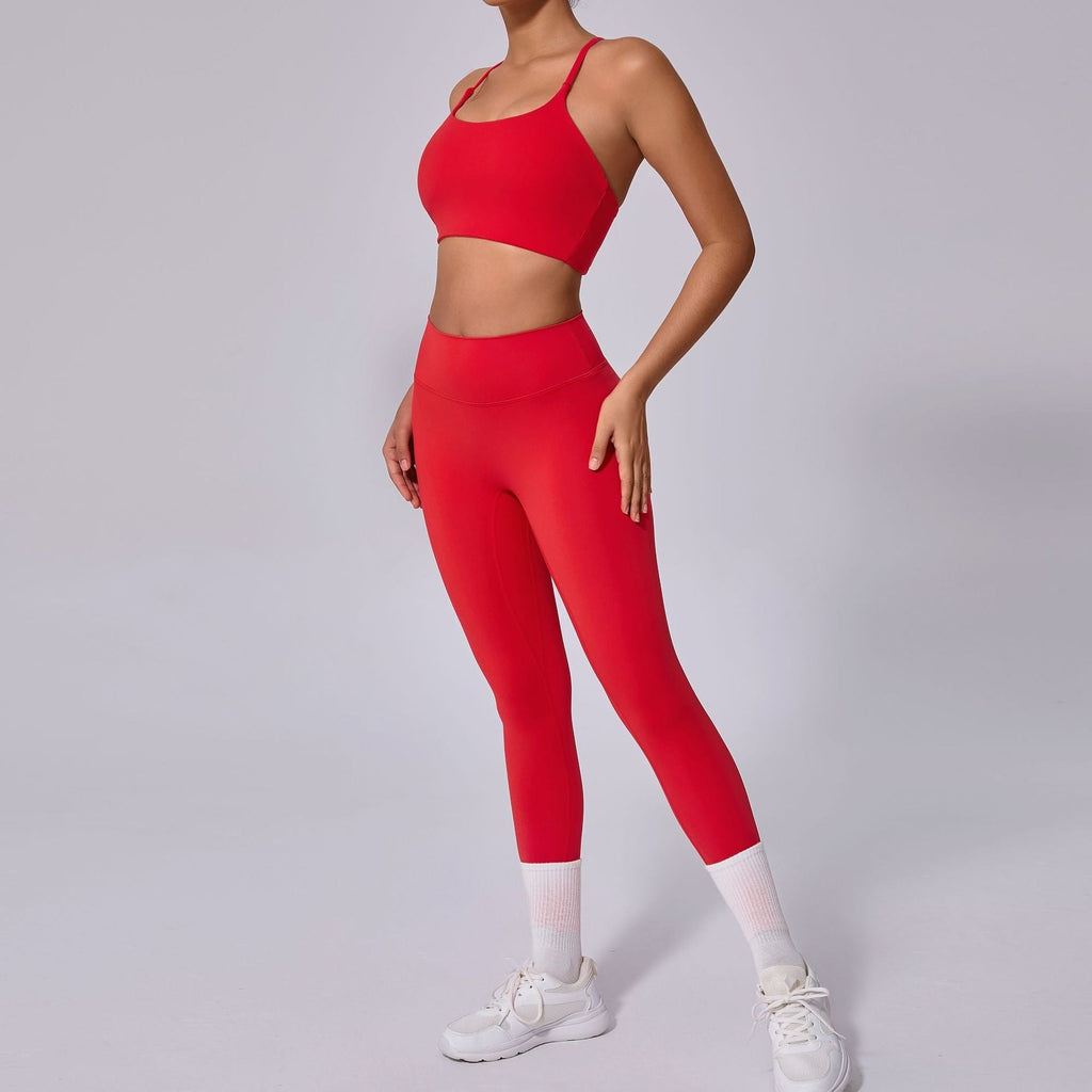 Sylvia Cross Back Top & Leggings Set
