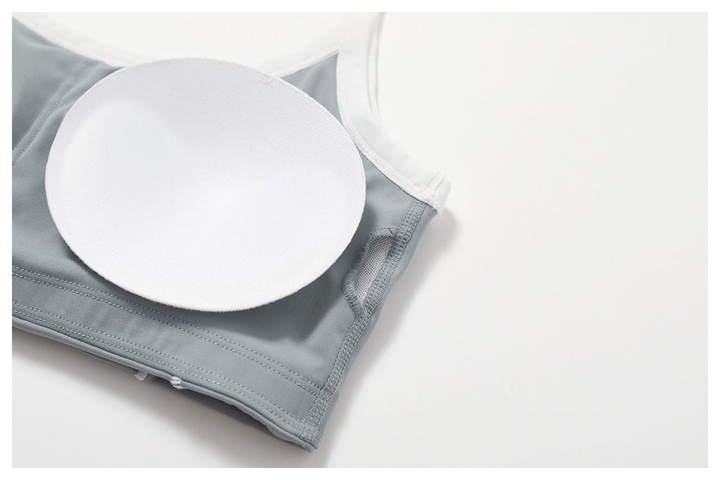 Celeste Panel Crop Bra Top
