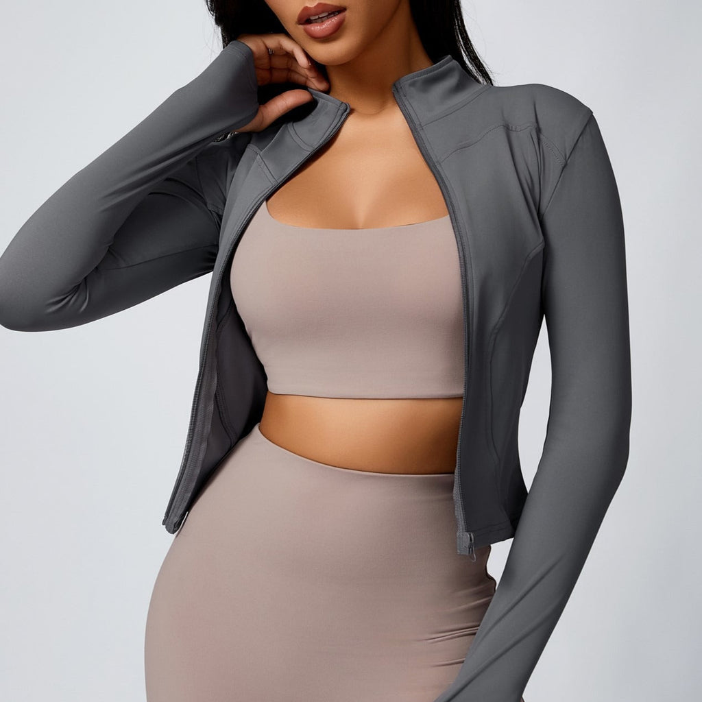 Savannah Zip Longsleeve Top