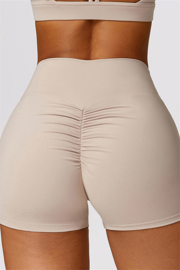 The Flourish Shorts Almond