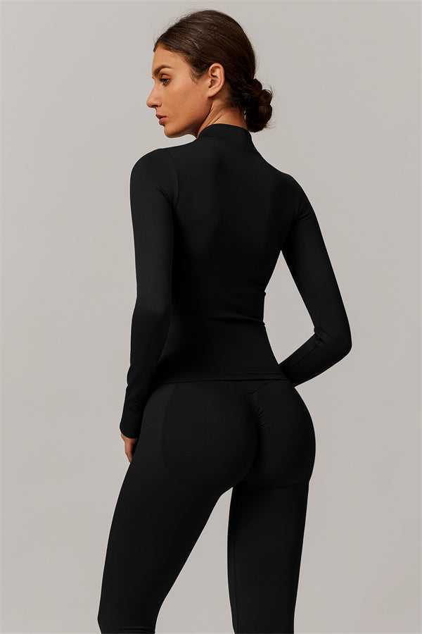 The Nova Luxe Jacket Sports Bra Leggings 3-Piece Set
