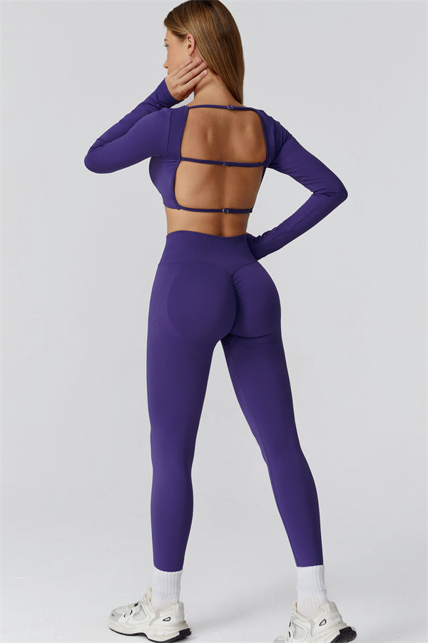 The Reign Long Sleeve Crop Top