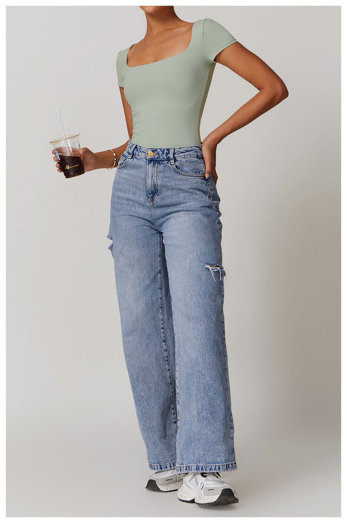 Emmeline Square Cut Bodysuit