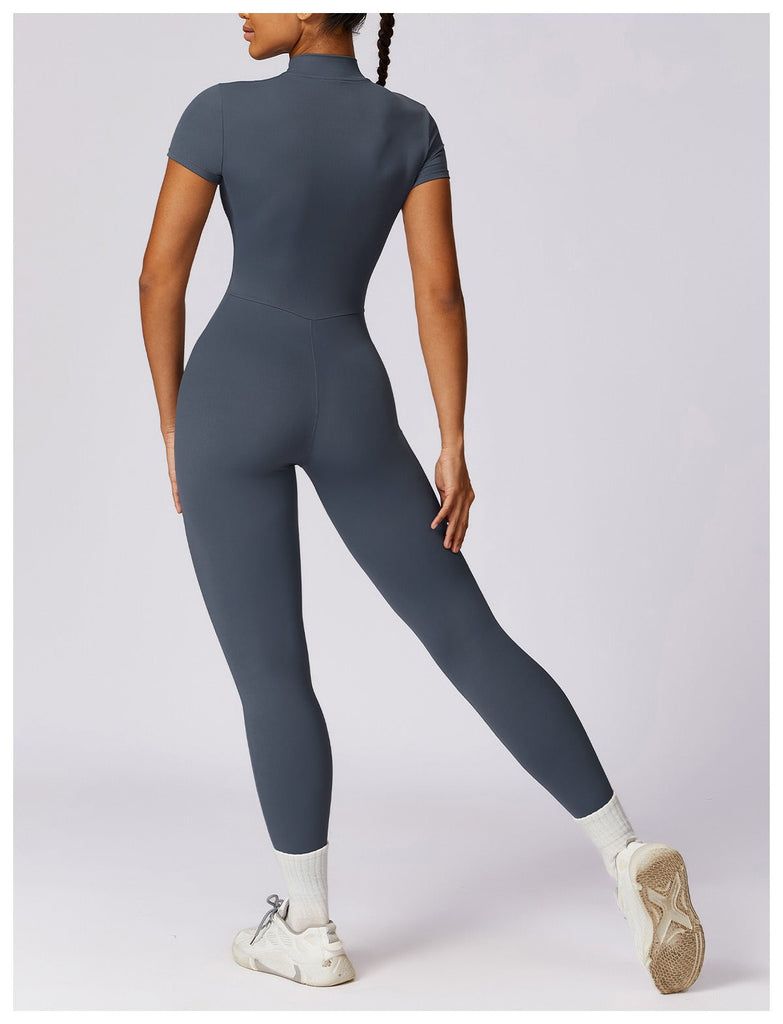Super Sculpt Short Sleeve Jumpsuit (size down)