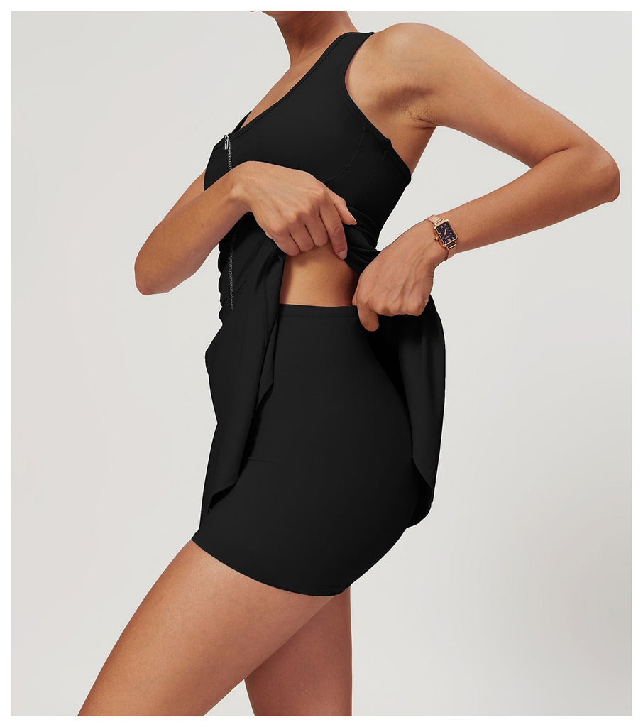 Evie Zip Skort Dress
