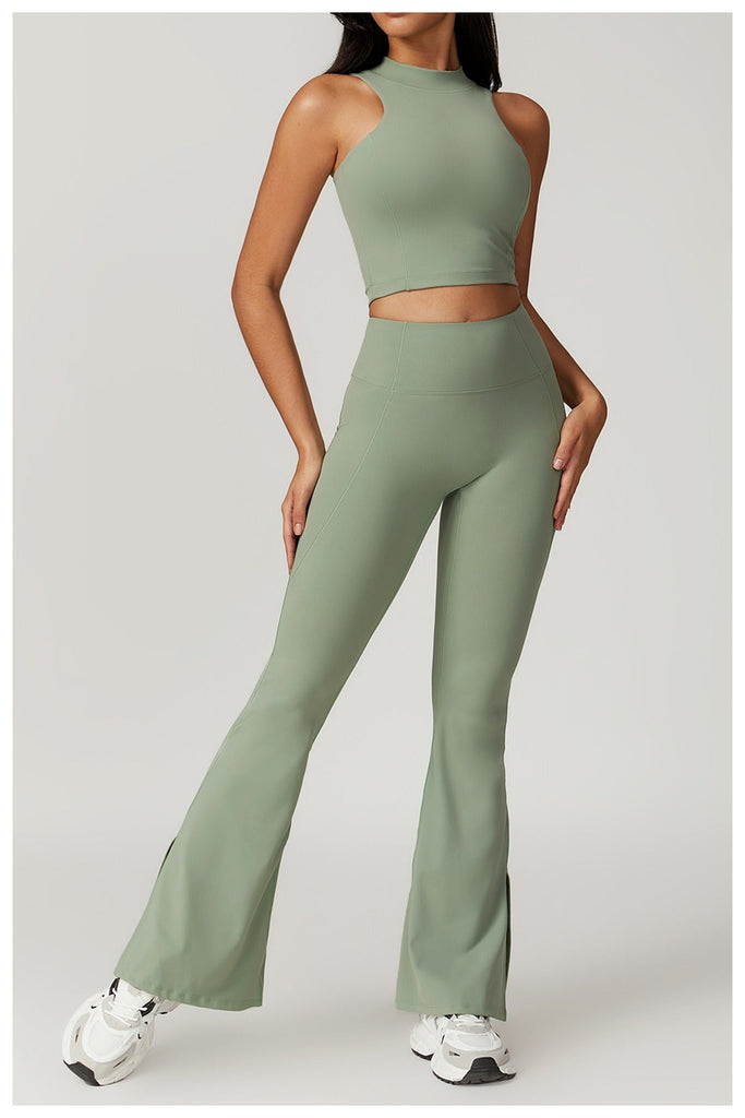 Mira Flared Slit Bottoms