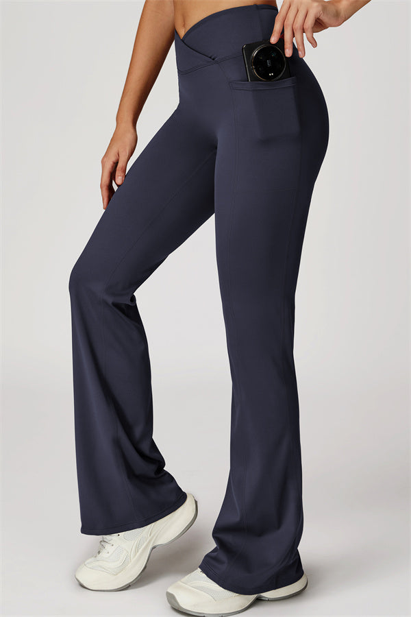 The Propel Crop Top Flared Leggings 2-Piece Set