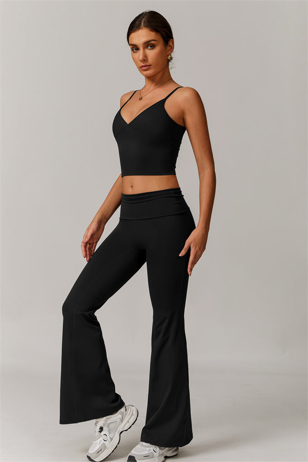 The Vigor Tank Top Flared Leggings 2-Piece Set