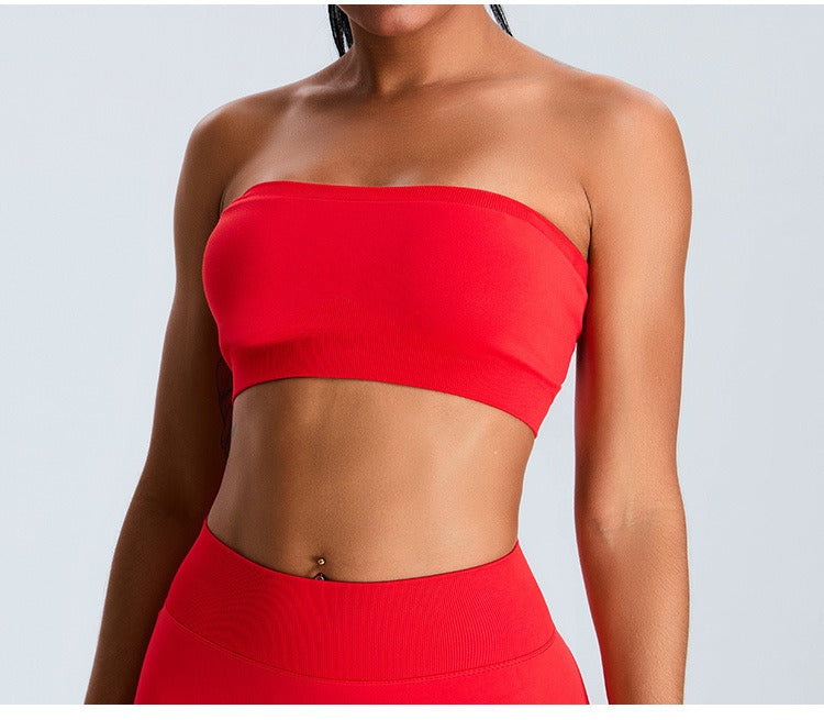 Mari Seamless Tube Bra Top